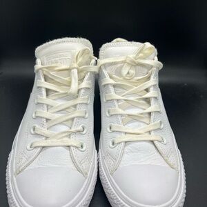 Converse Classic White Lace-Up Sneakers